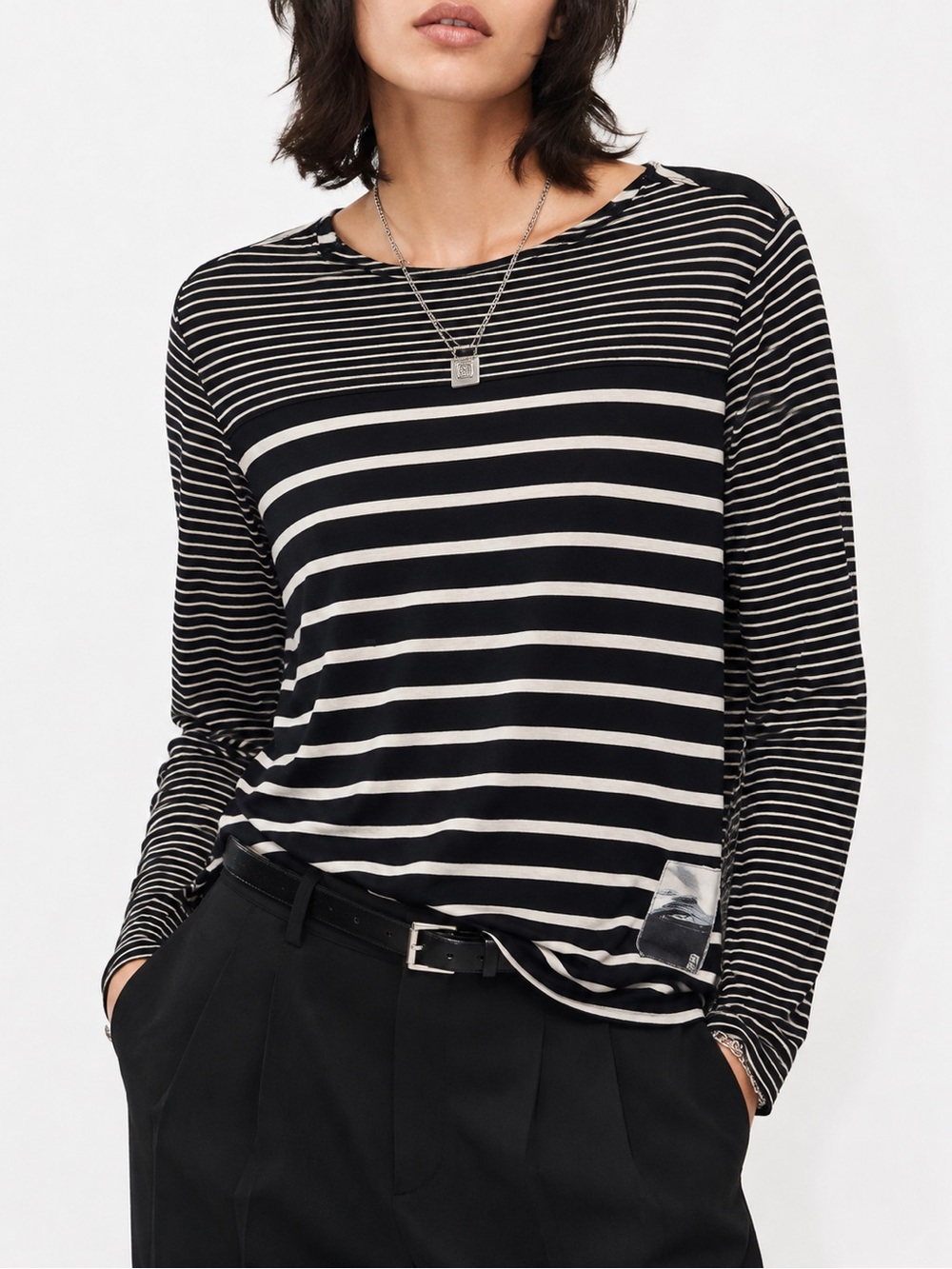 KENZO Spring 2014 Striped Wave Long Sleeve Shirt M Humberto Leon Carol Lim